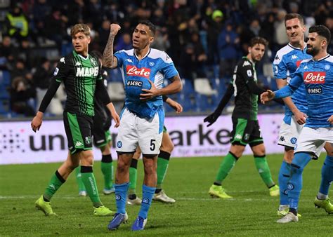 Sassuolo Napoli 1 2 Il Tabellino