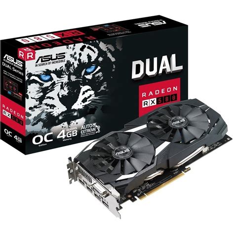 Buy Asus Radeon Rx 580 Dual Gaming Oc 4gb [dual Rx580 O4g] Pc Case Gear Australia