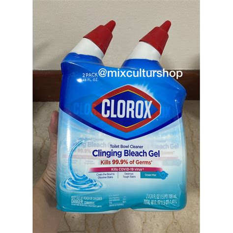 Jual Clorox Toilet Bowl Cleaner 709 Ml Clinging Bleach Gel Single 1 Pcs Jakarta Utara