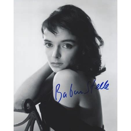 Barbara STEELE Autograph