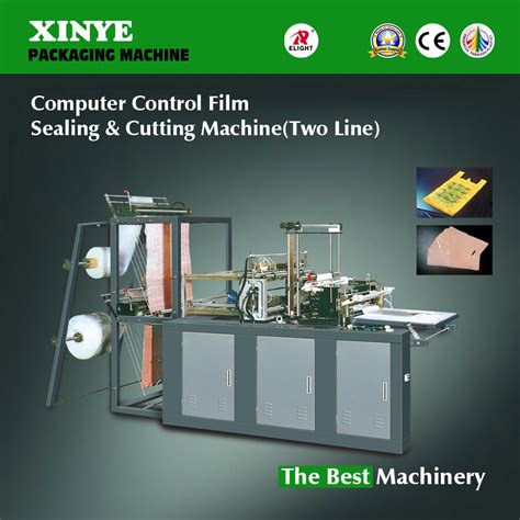 Computer Control High Speed Plastic Bag Making Machine China Vest Bag