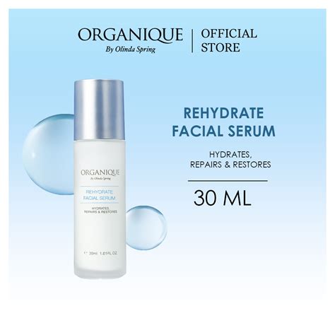 Organique Rehydrate Facial Serum 30ml Reduce Wrinkles And Regenerate