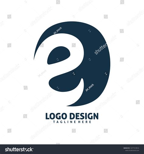 Letter E Logo Stock Vector Royalty Free 1077727814 Shutterstock