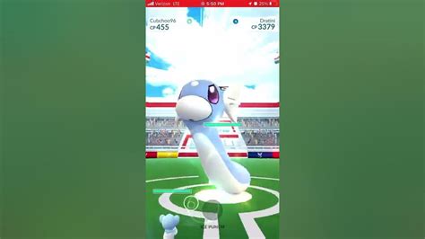 Pokémon Go Dratini Raid Youtube