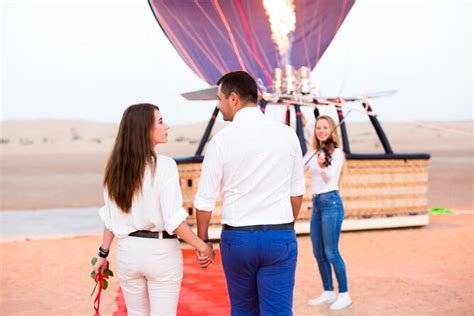 Dubai Beautiful Desert By Hot Air Balloon