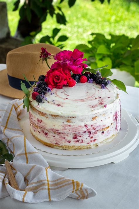 Торта с горски плодове - Cakeandpancake