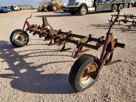 Mohawk 3 Pt Hitch 14 Ft Field Cultivator With Gauge Wheels