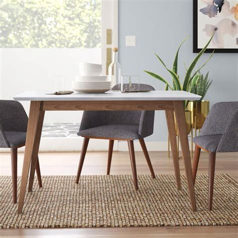 Hiers Eucalyptus Solid Wood Dining Table | Solid wood dining table ...