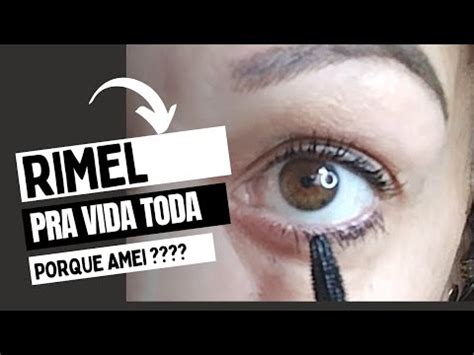 Rímel pra vida toda Testei e amei mostro o porquê Máscara de