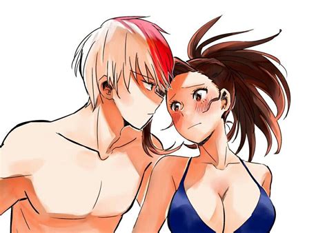 Todomomo Todoroki Shoto X Yaoyorozu Momo Imagenes De Anime Hd Porn