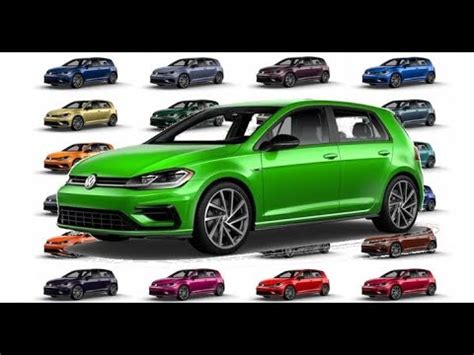 Golf R Spektrum See All Colors Youtube