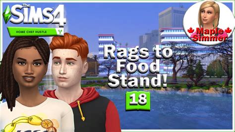 Finale Pt Food Stand Rags To Riches Sims Home Chef Hustle Sims