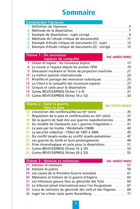 Objectif Bac Fiches Sp Cialit Histoire G O G Opolitique Sciences