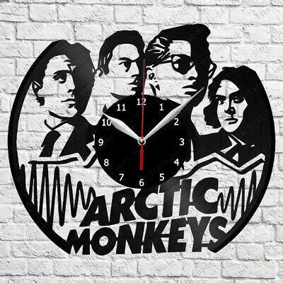 掛け時計 Arctic Monkeys Vinyl Clock Record Wall Clock Decor Fan Art Home