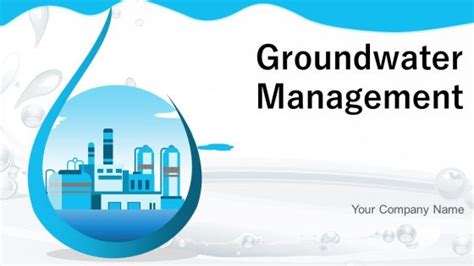 Groundwater Management Powerpoint Presentation And Slides Ppt Slide