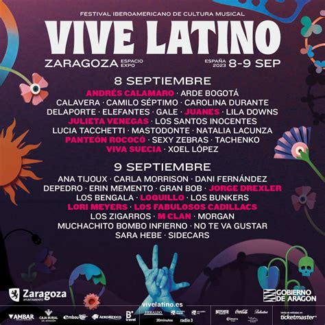 Festival Vive Latino Zaragoza 2023 Turismo de Aragón