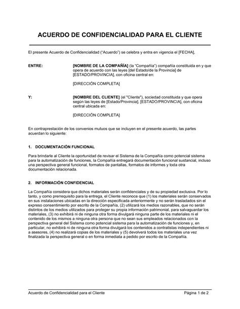 Introducir 68 Imagen Modelo Clausula De Confidencialidad En Contrato De Trabajo Abzlocal Mx