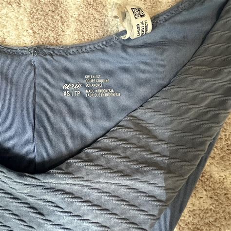 Aerie Blue Bikini Top And Bottom Both Size Xs Depop
