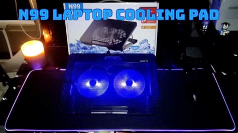 N Laptop Cooling Pad Unboxing And Review Youtube