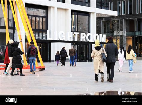 Exterior Of Lightroom The New Art Venue On Lewis Cubitt Square At