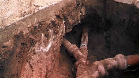 Sewer Clay Pipe Replacement Youtube