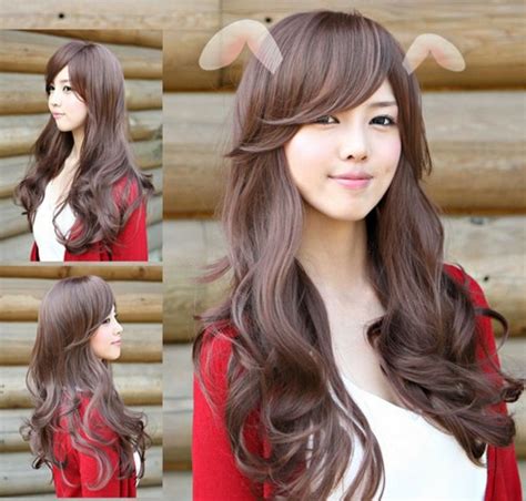 Long Wavy Korean Hairstyle Elrustegottreviso