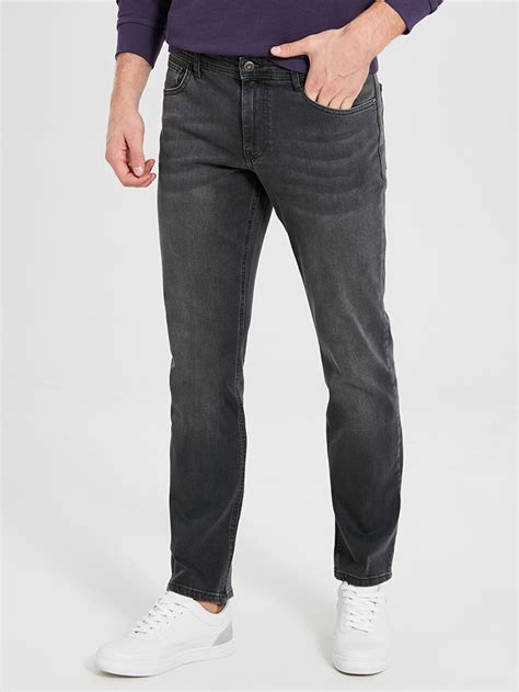 Gri 779 Regular Fit Erkek Jean Pantolon 0S0471Z8 GRD LC Waikiki