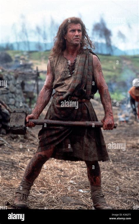 BRAVEHEART MEL GIBSON Date: 1995 Stock Photo - Alamy