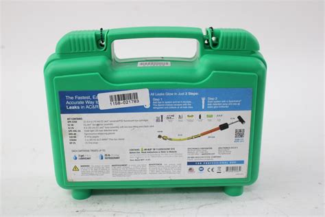 Spectroline Ez Ject Complete Fluorescent Leak Detection Kit Property Room