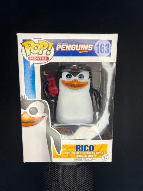 Funko Pop Penguins Of Madagascar Rico Ebay