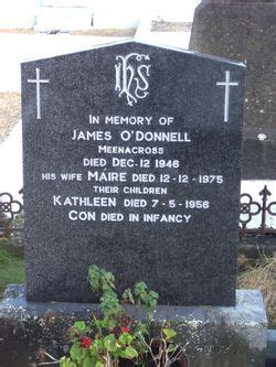 Con O Donnell Find A Grave Memorial