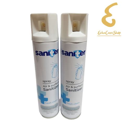 Jual Saniter Spray Ml Desinfektan Sanitizer Aerosol Shopee