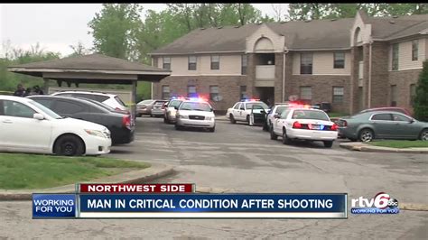 Man In Critical Condition After Shooting On Northwest Side Of Indianapolis