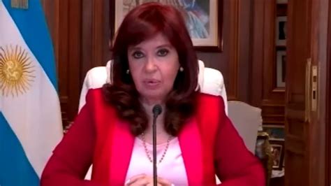 Vialidad Cristina Kirchner Habló Del Ataque En Su Contra Me Siento