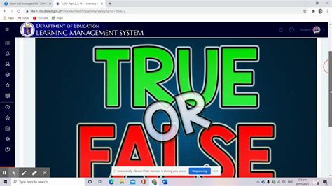 guide   tle module  learning task    quarter youtube