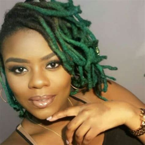 Green Locs Unnatural Hair Color Locs Hairstyles Natural Hair Styles