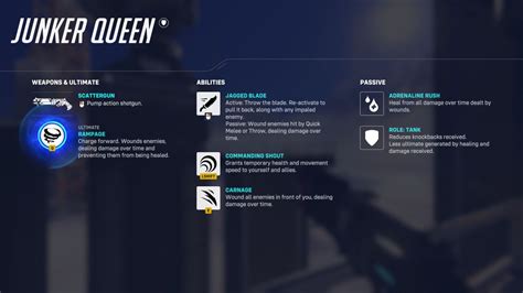 Overwatch 2 Junker Queen Guide Abilities Ultimate Tips And More Attack Of The Fanboy