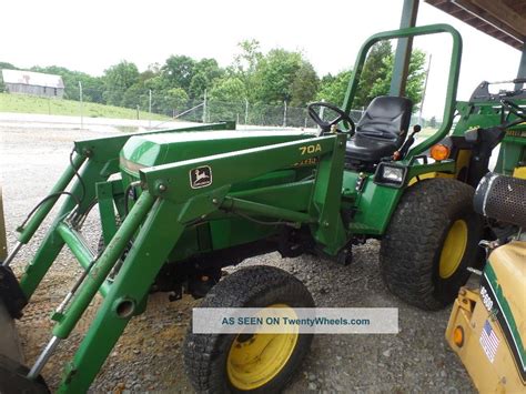 John Deere 955 Compact 4wd Tractor 606hrs Ldr