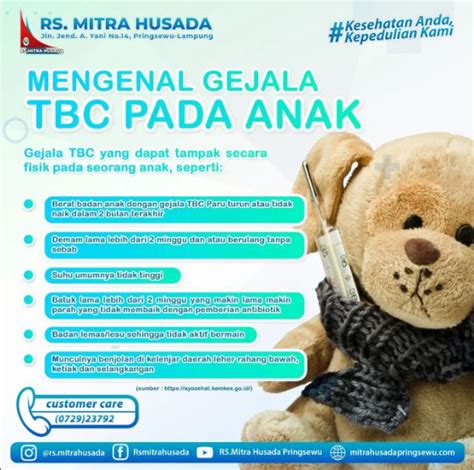 Mengenal TBC Pada Anak RS Mitra Husada Pringsewu