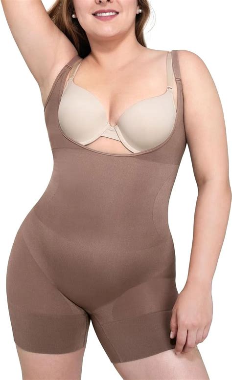 CoCoon Shapewear Bodysuit Open Bust Tummy Control Seamless Shaperwear