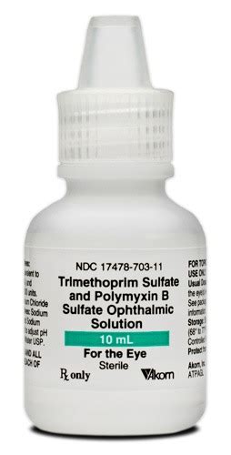 Polymyxin B Trimethoprim Drops 10ml