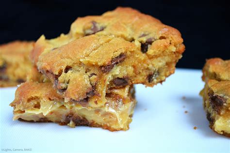 Caramel Chocolate Chip Cookie Bars Ooey Gooey And Comforting