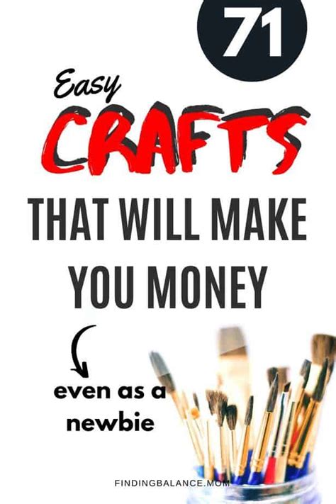 71 Easy Crafts That Make Money From Home Make And Sell These Hot Crafts