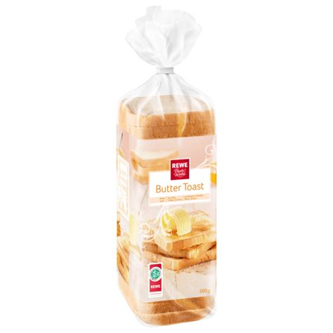 Rewe Beste Wahl Buttertoast 500g Bei Rewe Online Bestellen