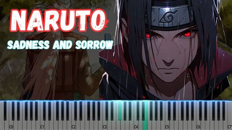 Naruto Ost Sadness And Sorrow Piano Tutorial Pianotutorial Youtube