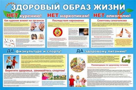 Плакат здоровый образ жизни своими руками: лучшие идеи для создания ...