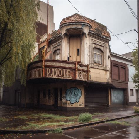 Abandoned Movie Theater Exterior by ObsidianPlanet on DeviantArt