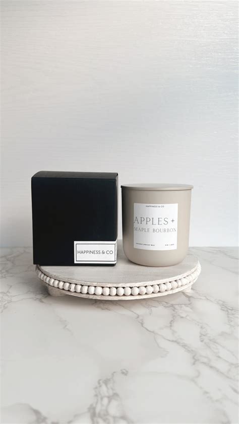 Apples Maple Bourbon Happiness And Co