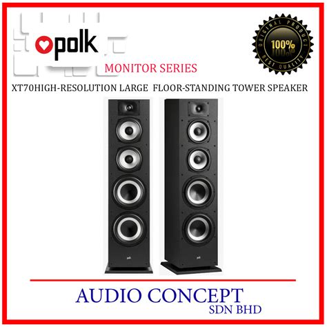 Polk Audio Monitor Xt High Resolution Large Floor Standing Tower