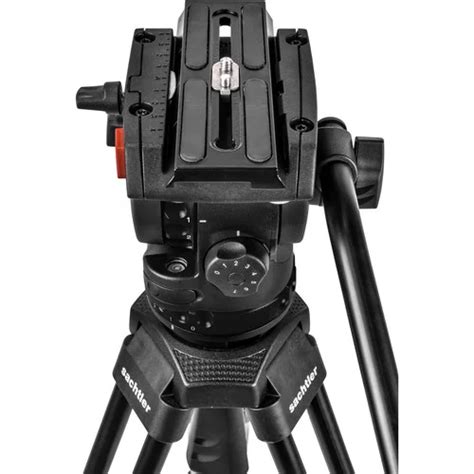 Sachtler Ace M System Black Edition With Tripod And Mid Level Spreader